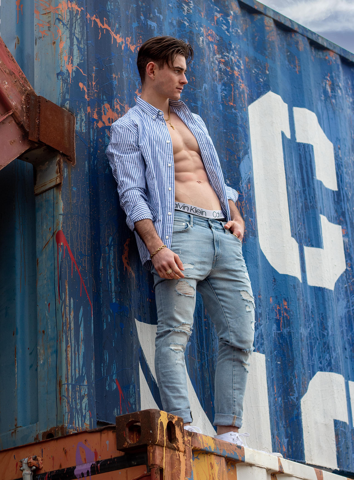 Patrick Callahan Top Model Interview Twisted Male Mag