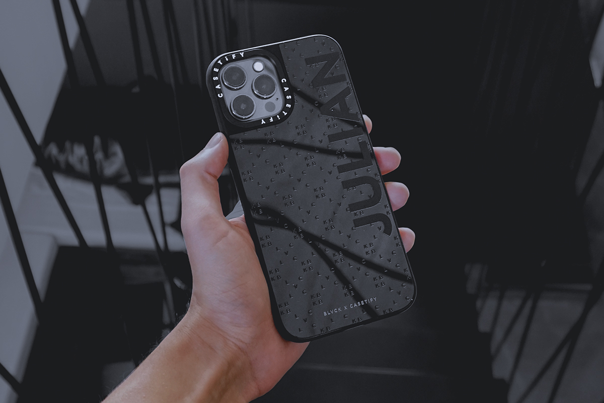 Monochromatic Masterpiece - BLVCK X CASETiFY | Twisted Male Mag