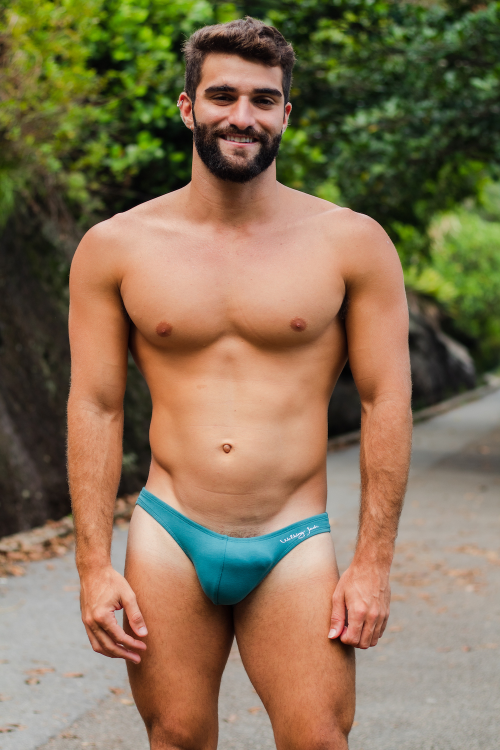Men and Underwear on X: The Micro Briefs of Walking Jack in navy
